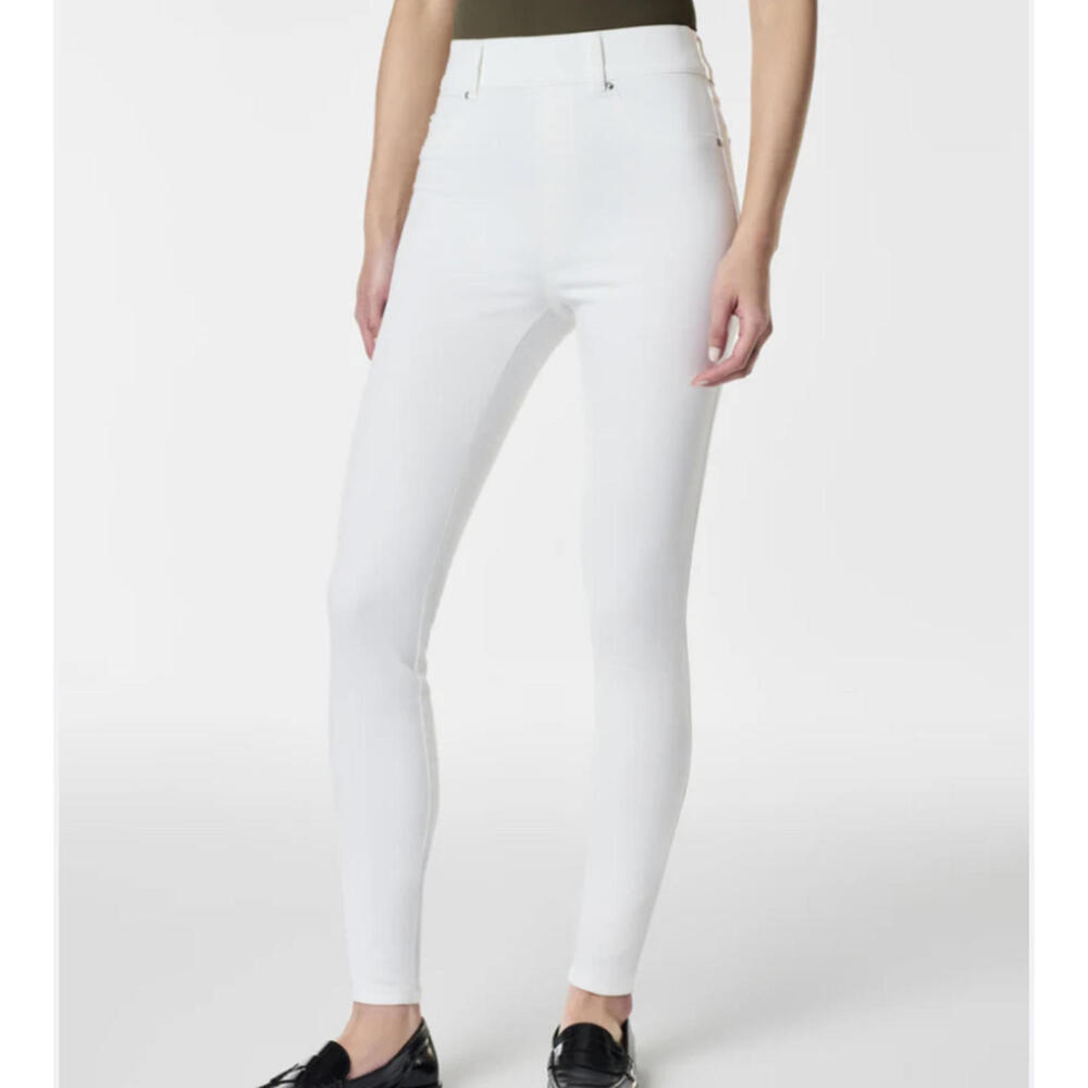 SPANX white high rise skinny jeans sz XS